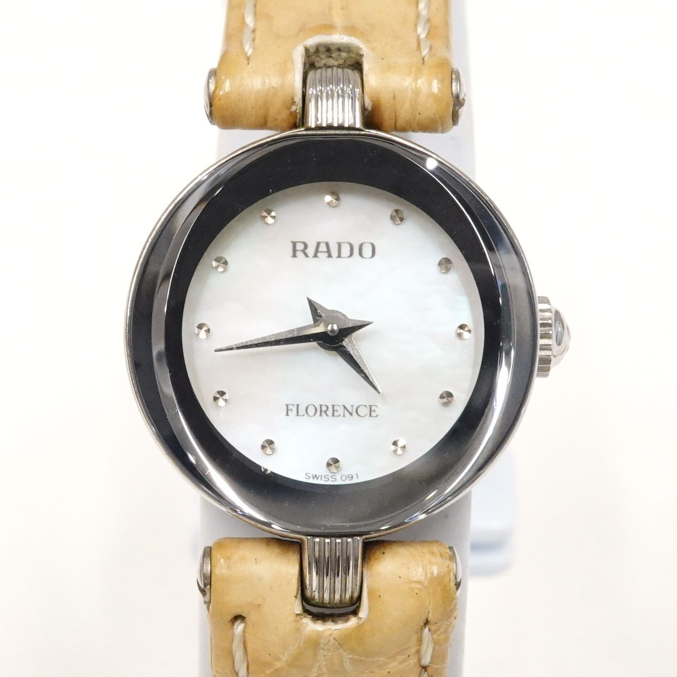 ラドー　RADO☆フローレンス☆レディース　時計 RADO ラドー 080.3765.4 フローレンス ピンクシェル 腕時計