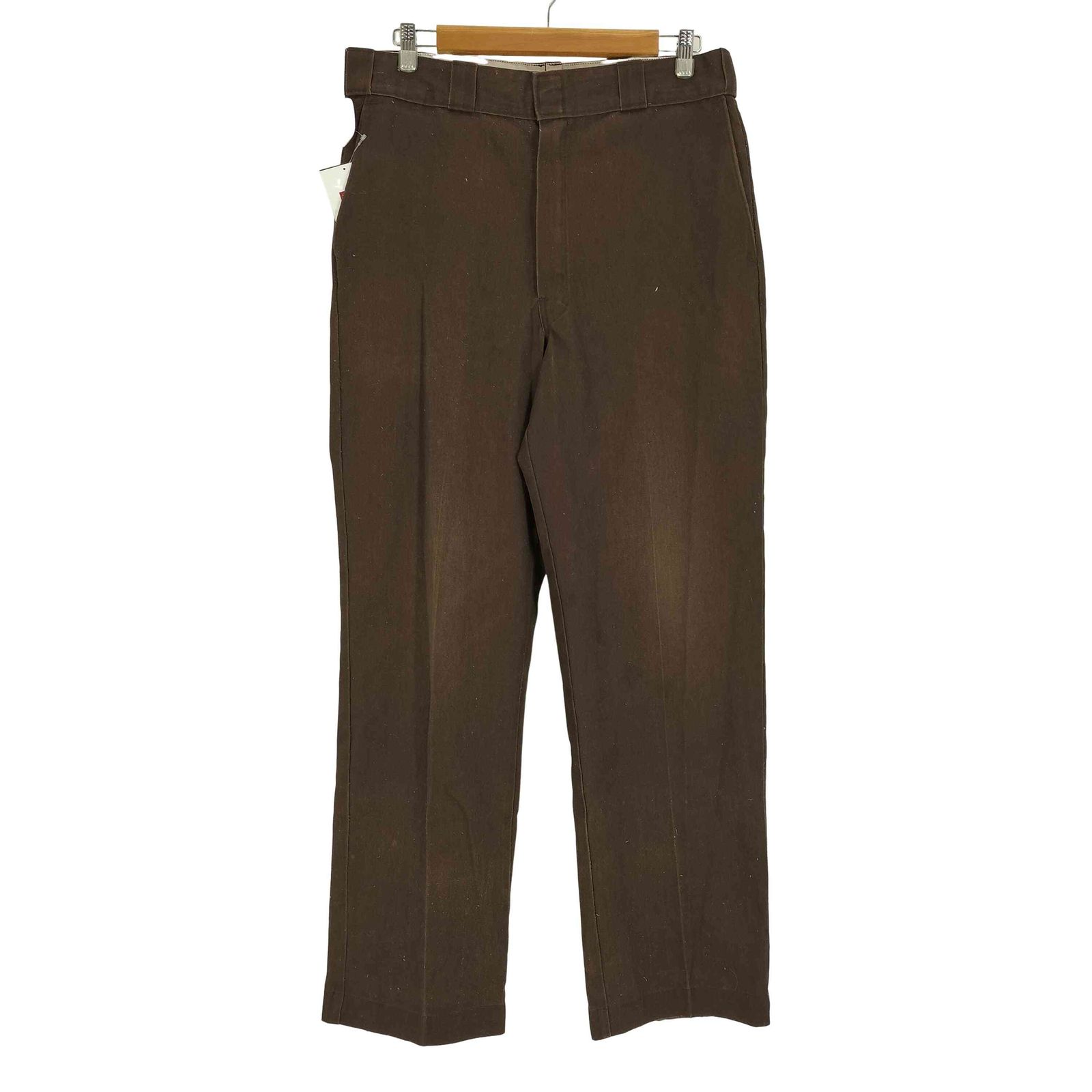 【最終値下】Dickies ワークパンツチビタグ TALONジップ70s〜80s 70s〜talon zip USA製 Dickies ビックサイズ タックワークパンツ