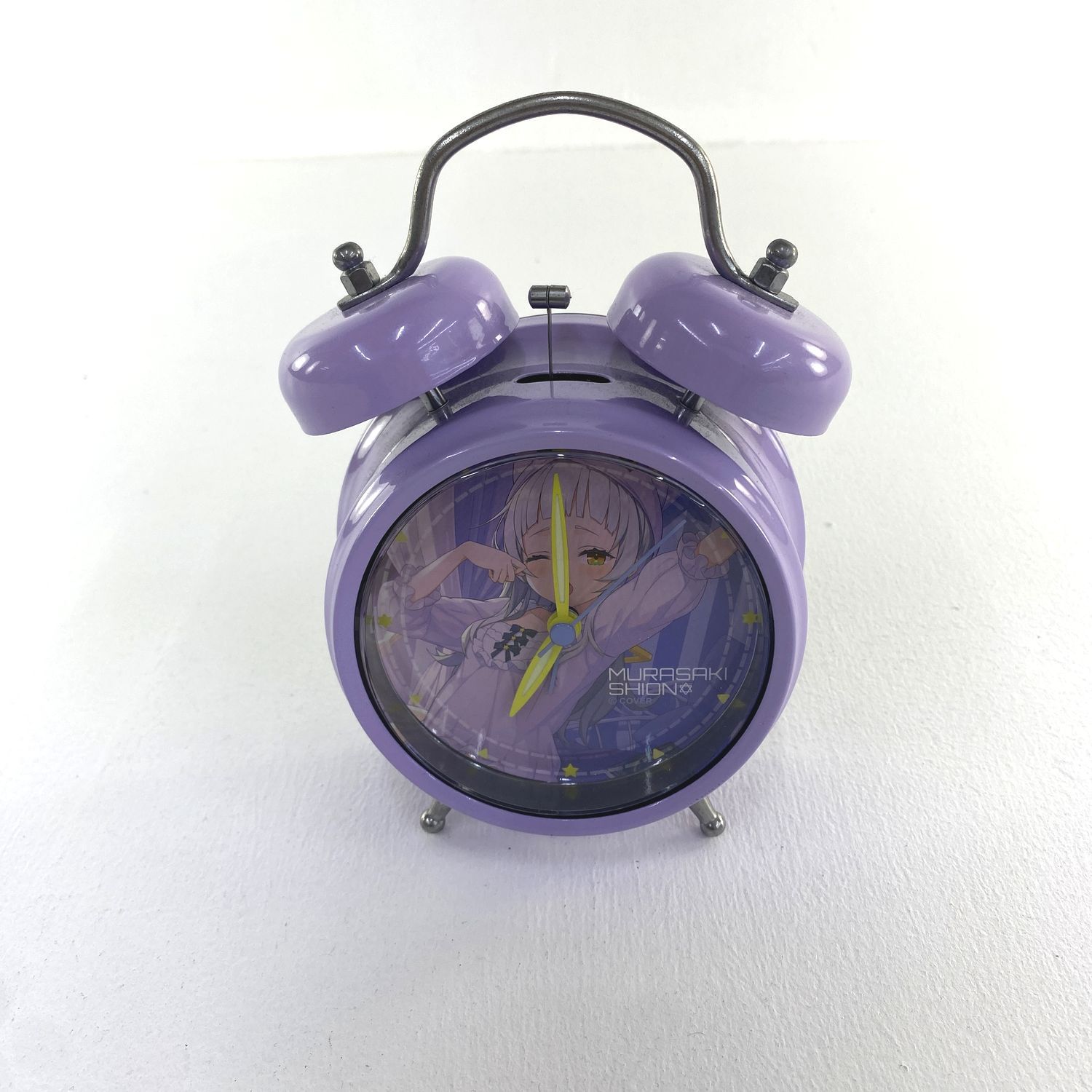 ホロライブ 紫咲シオン ボイス入り目覚まし時計 ☆加古川物流】【中古