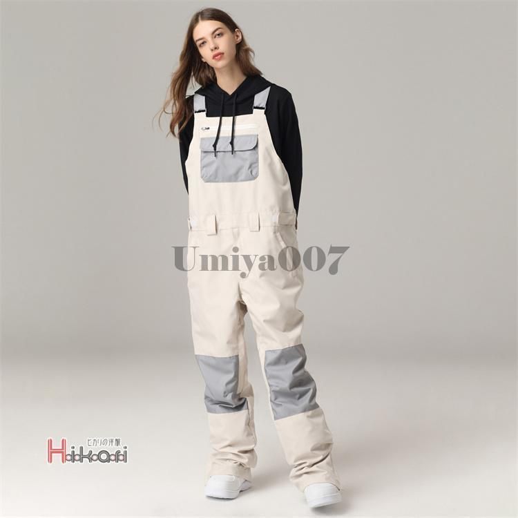 スノーボード ウェア ビブパンツ つなぎ メンズ レディース
