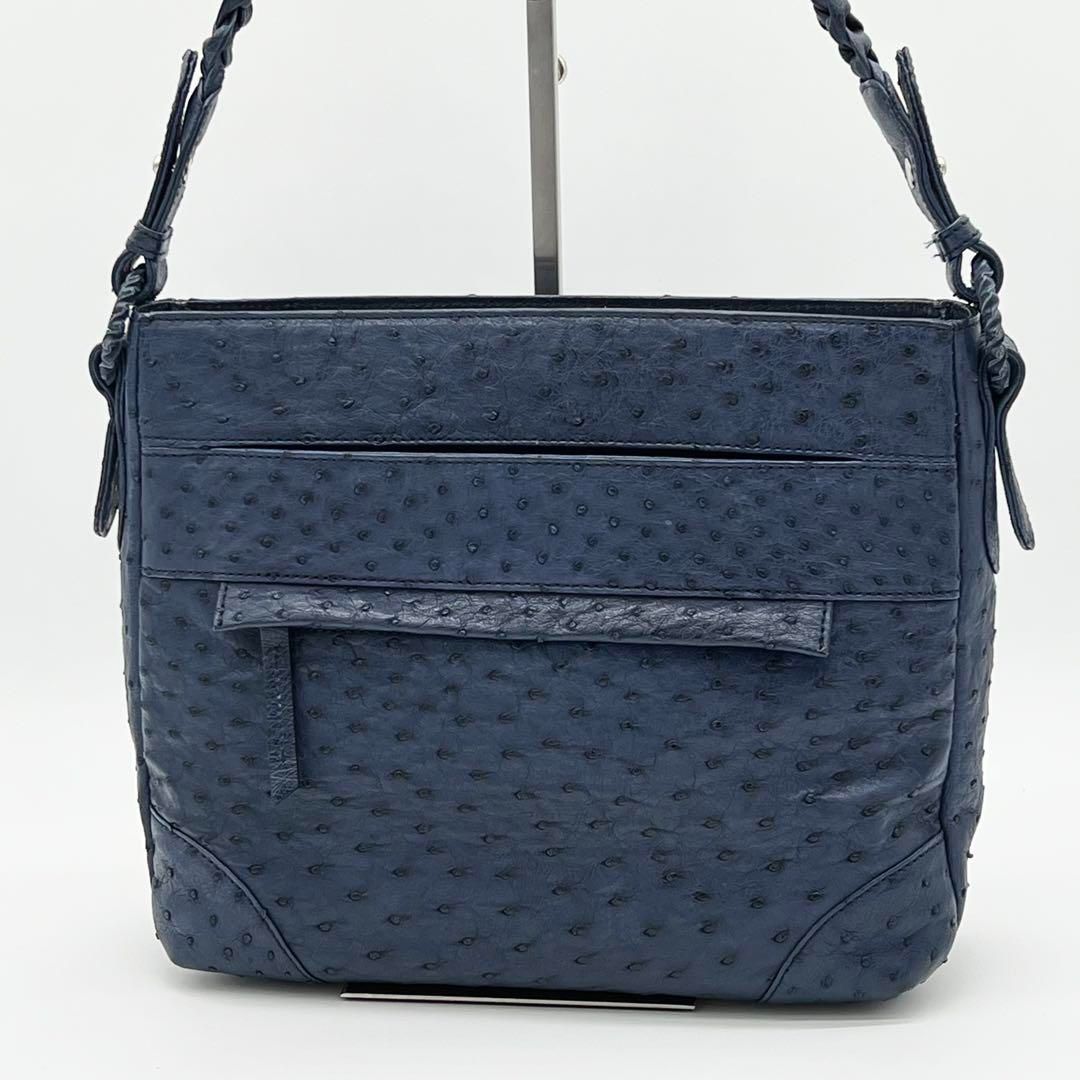 【極美品】Takechi オーストリッチ ダチョウ ハンドバッグ Exotic 極美品】Takechi オーストリッチ ダチョウ ハンドバッグ Exotic