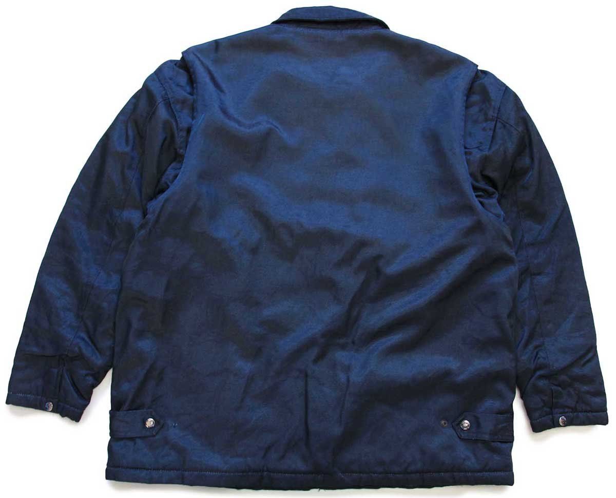 schott ショット　キルティングダウンジャケット　ネイビー　ブルー　M ショット Schott QUILTED DOWN JACKET/キルティング ダウン