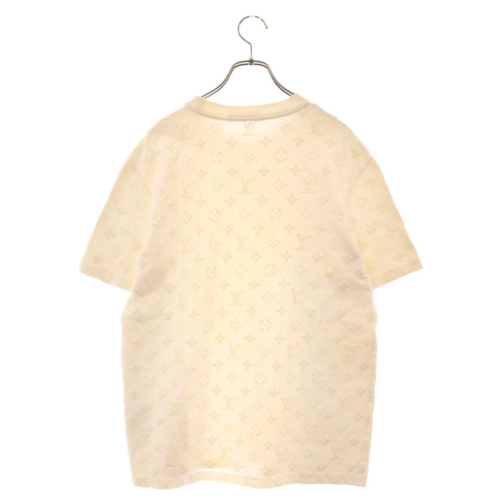 LOUIS VUITTON (ルイヴィトン) 20SS モノグラム フックアンドループ 半袖Tシャツ RM201 JYH HIY74W ベージュ -  メルカリ