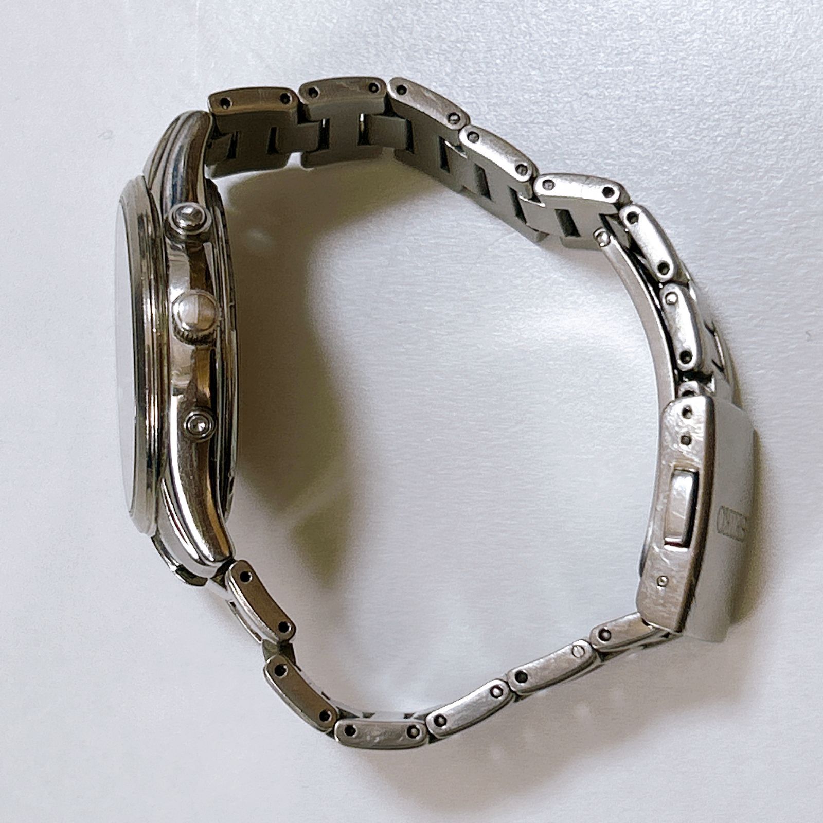 SEIKO セイコー 腕時計SPIRIT スピリット ソーラー電波時計 動作未確認 