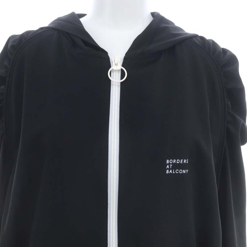 ボーダーズアットバルコニー BORDERS at BALCONY ZIP UP HOODIE