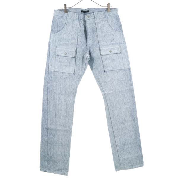 未使用 ジョンブル 日本製 ブッシュ デニムパンツ L Johnbull ジーパン ボタンフライ ワークパンツ メンズ 未使用 ジョンブル 日本製 ブッシュ デニムパンツ L Johnbull ジーパン