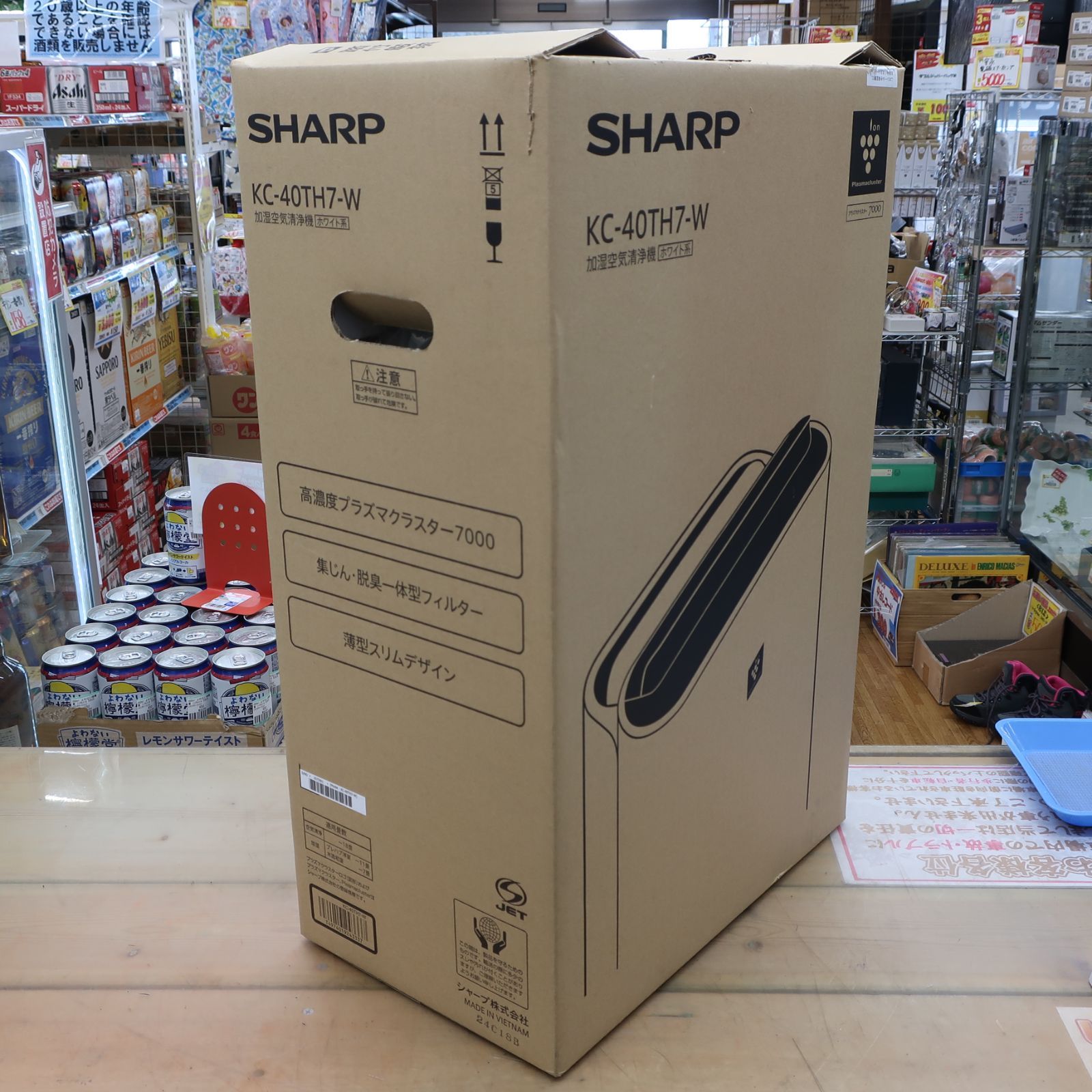 ♥ SHARP 加湿空気清浄機 KC-40TH7-W プラズマクラスター