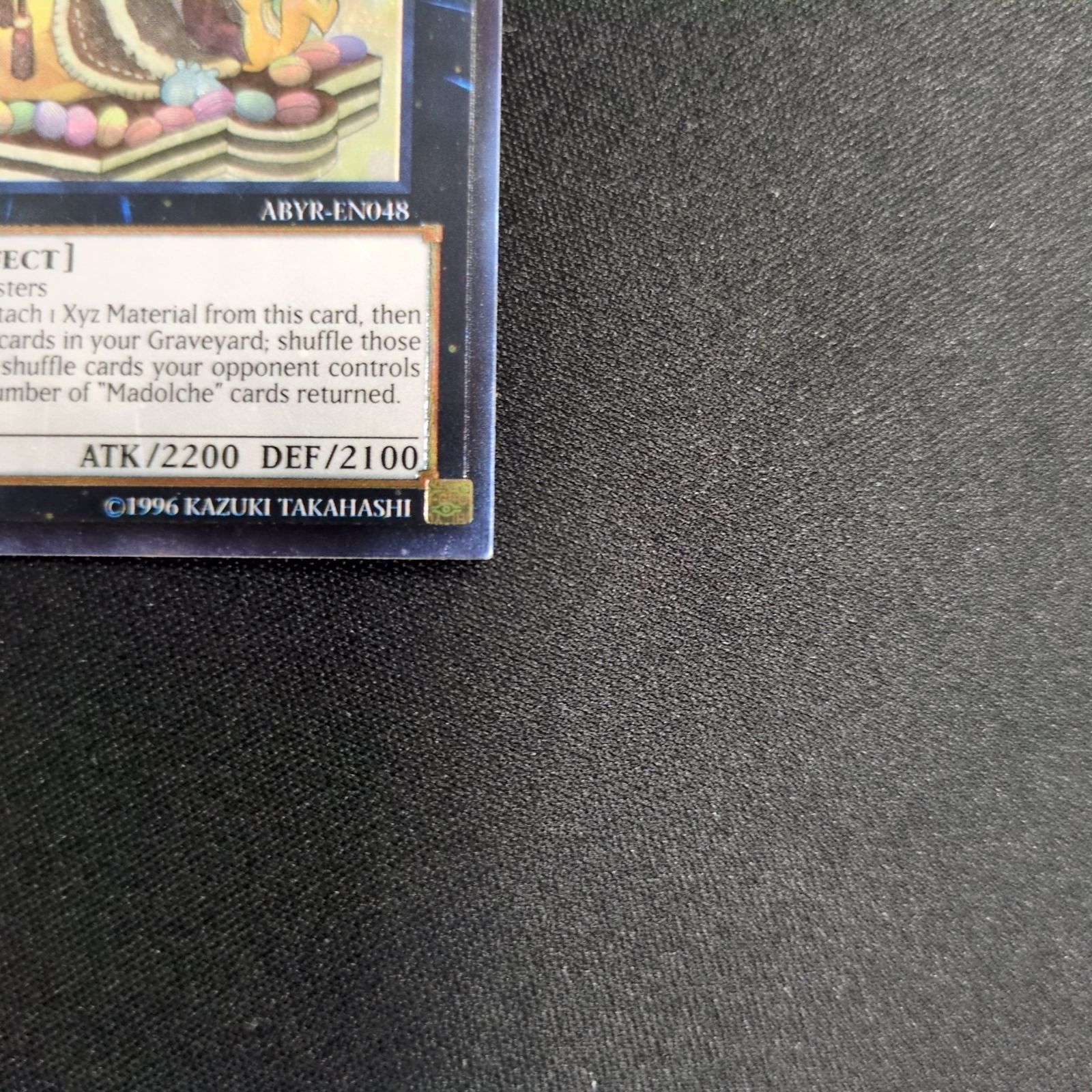 遊戯王　マドルチェプディンセス　英語　レリーフ　1st 美品 遊戯王 マドルチェ・プディンセス/レリーフ/イタリア/EU版