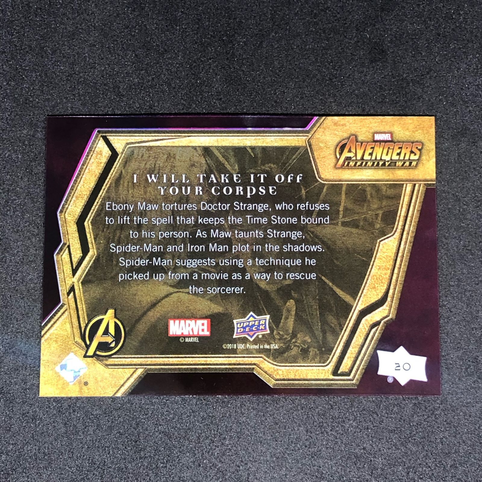 Doctor Strange / ドクター・ストレンジ 2018 Upper Deck