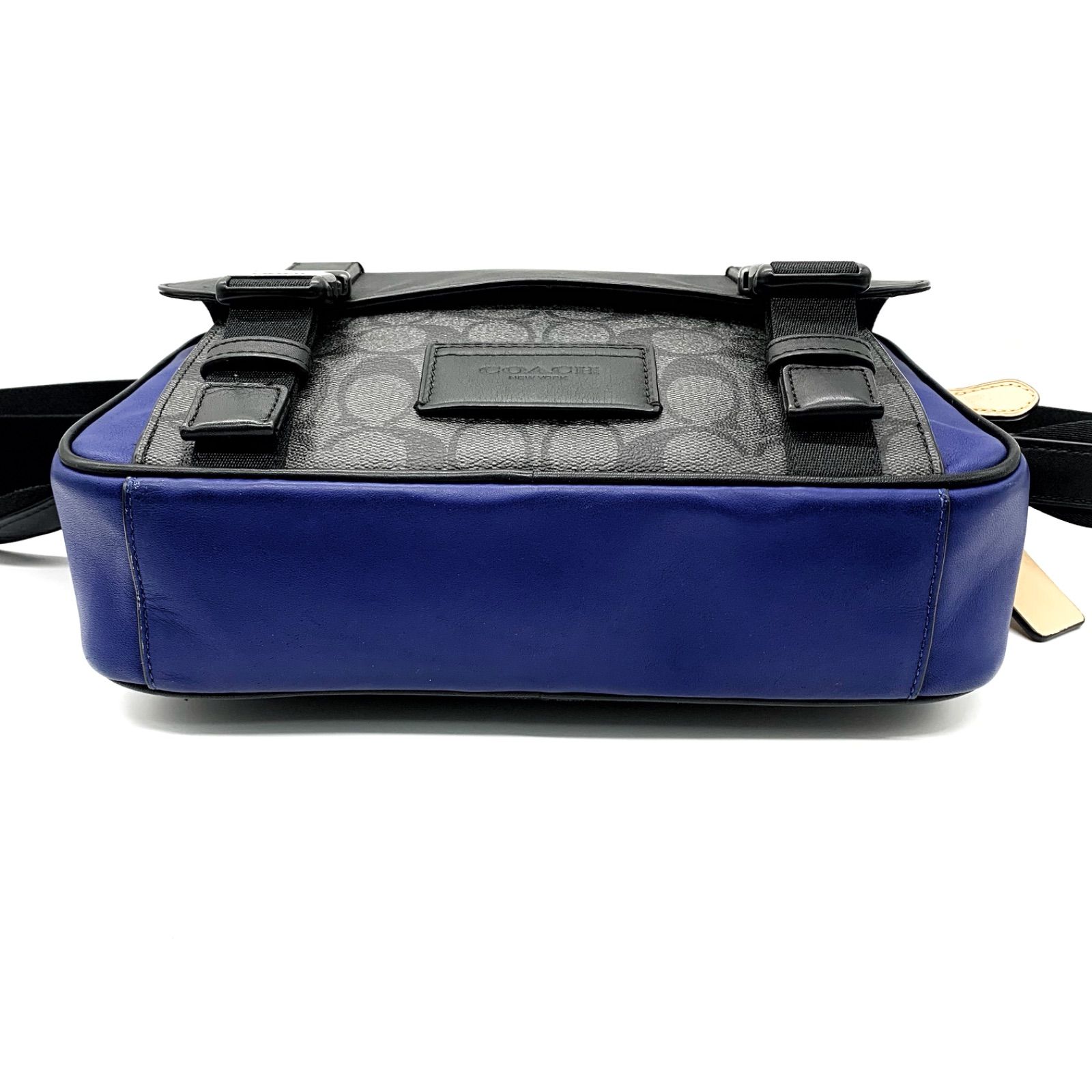 極美品<!-利用不可文字-!>COACH コーチ C6649-QBTIM クロス