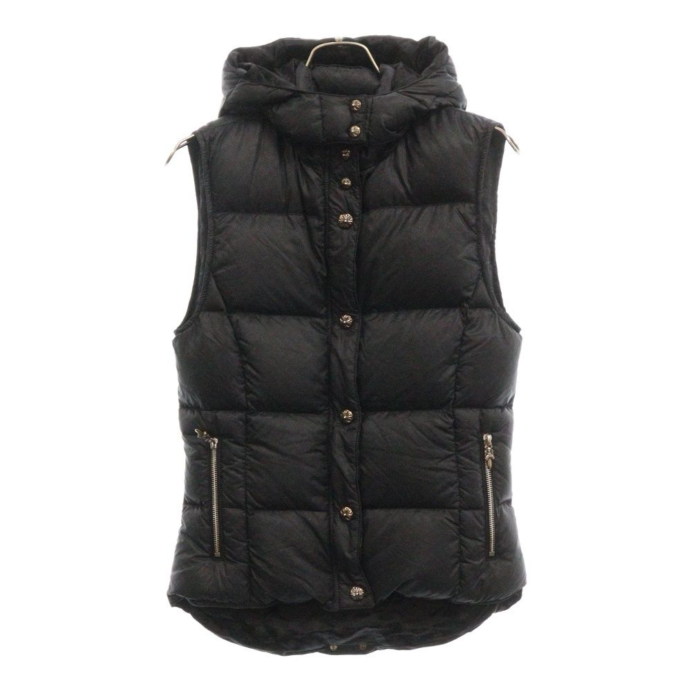 CHROME HEARTS (クロムハーツ) STIFF VEST スティッフ CHプラス総柄クロスボールボタンダウンベスト ブラック JVP -  メルカリ