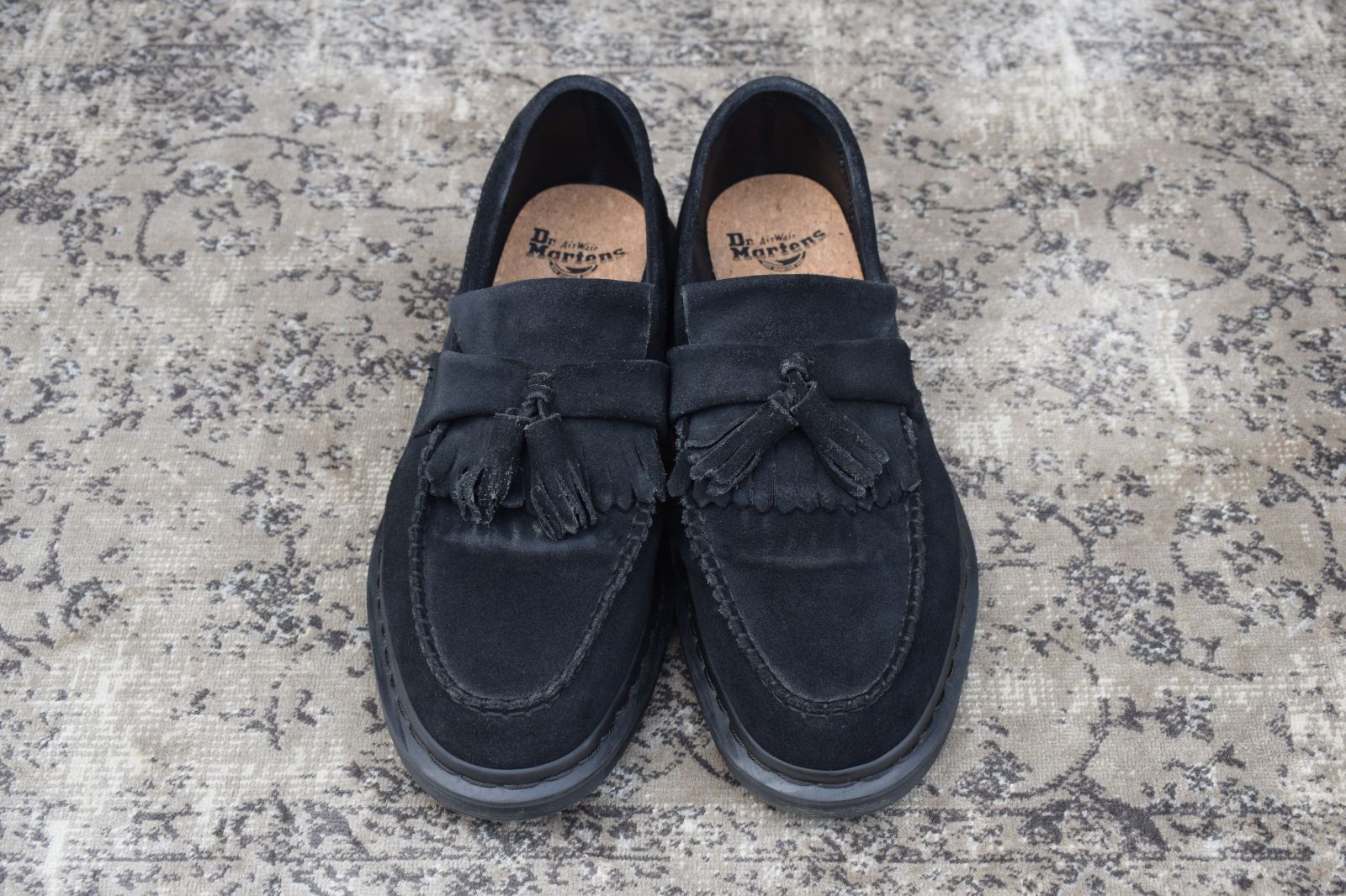 Dr.Martens ドクターマーチン Adrian エイドリアン タッセルローファー スエード UK 9 28 cm W 3368