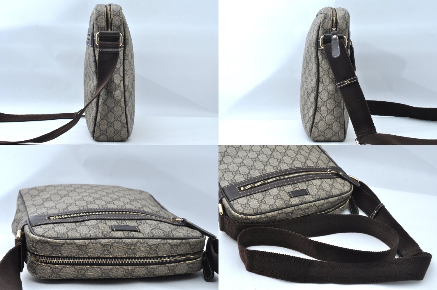 GUCCI グッチ ショルダークロスボディーバッグ 財布 GGピーブイシー