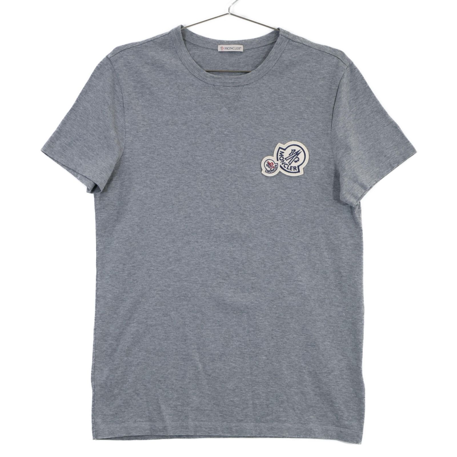 MONCLER MAGLIA サイドロゴ刺繍 半袖Tシャツ Vネック S MONCLER MAGLIA サイドロゴ刺繍 半袖Tシャツ Vネック S - メルカリ