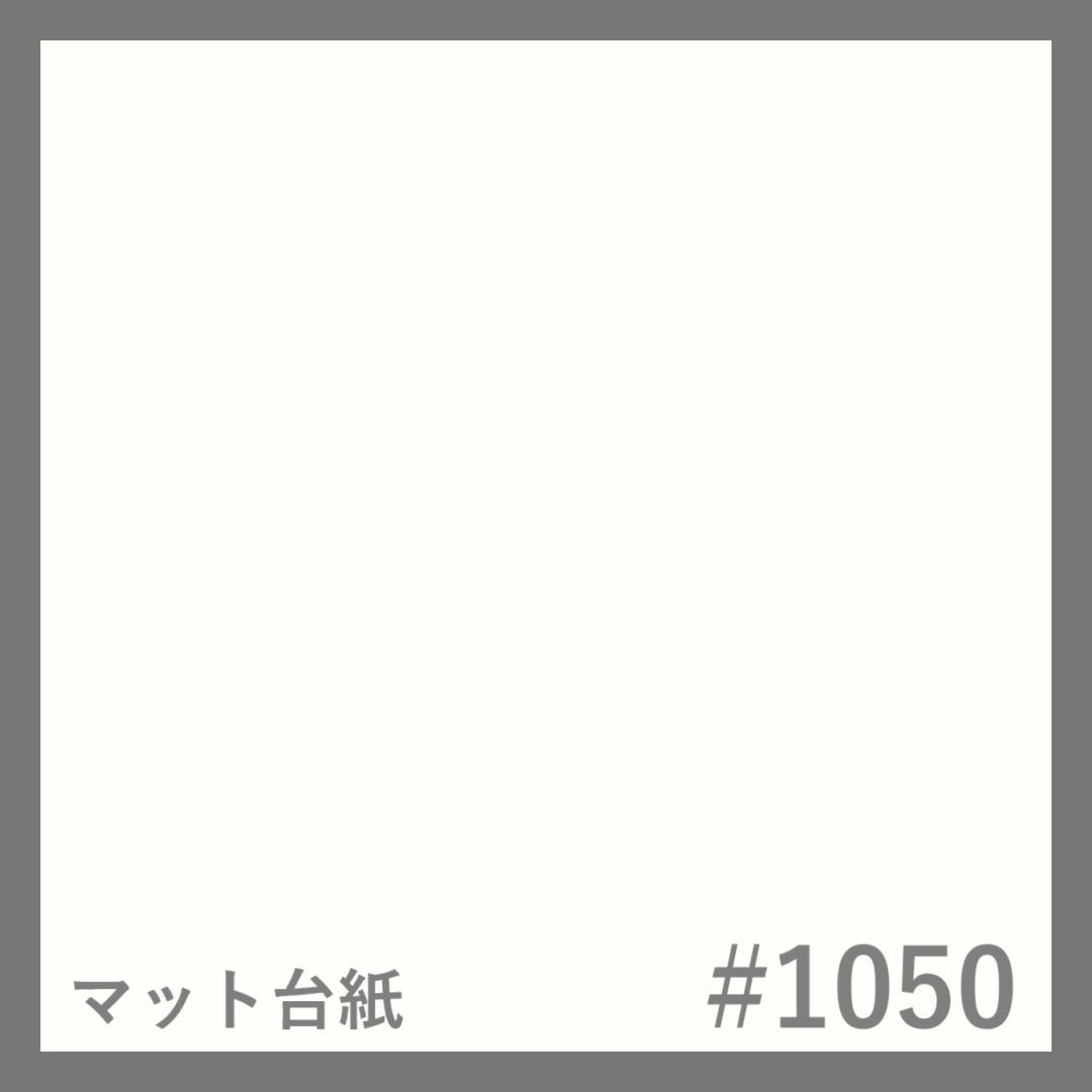 アクリルボックス額 薄い作品の浮かし貼り用額縁