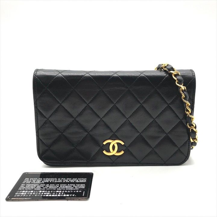 美品 CHANEL シャネル ココマーク マトラッセ ラムスキン プッシュロック チェーン ショルダー バッグ ブラック k3832 美品 CHANEL シャネル ココマーク マトラッセ ラムスキン プッシュ
