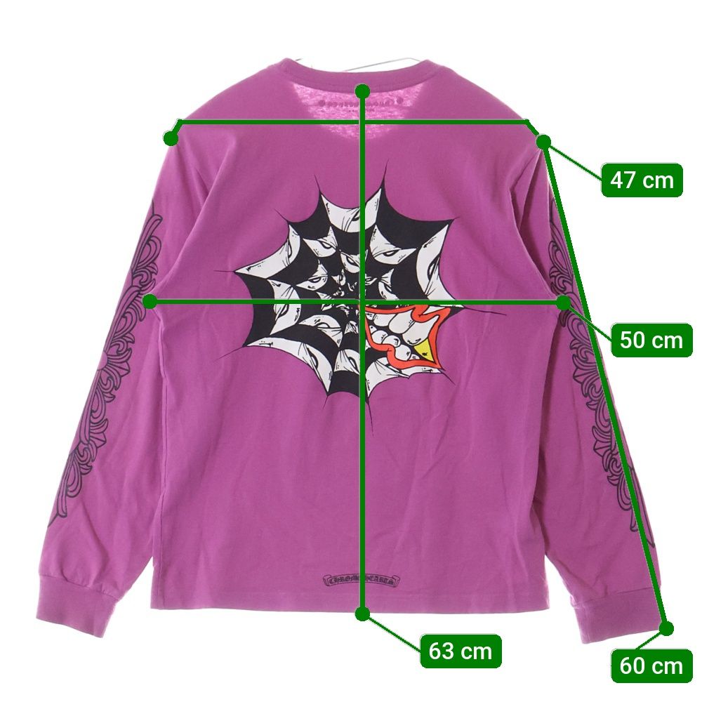 CHROME HEARTS (クロムハーツ) 21AW ×MATTYBOY SPIDER WEB L/S