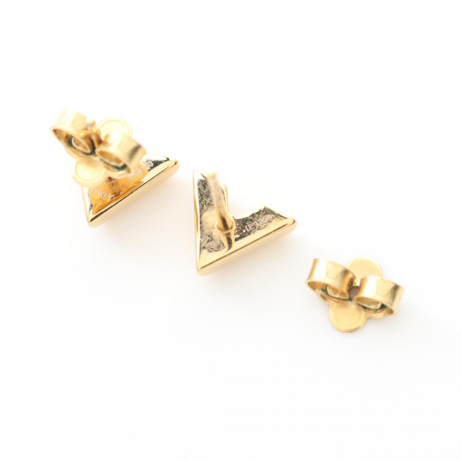 ルイ・ヴィトンピアス スタッズ イヤリング・エセンシャル V メタル