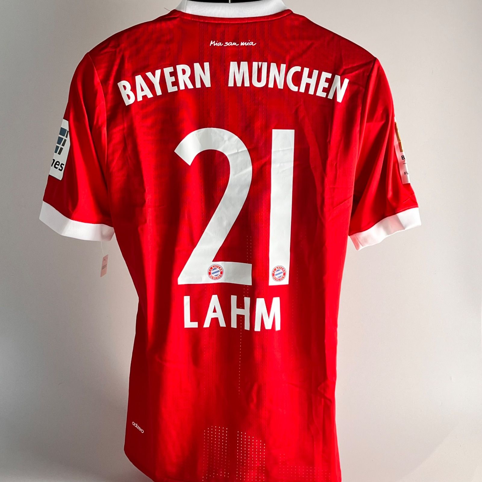 背番号21番 LAHM ラーム バイエルンミュンヘン ユニフォームサッカー大人半袖