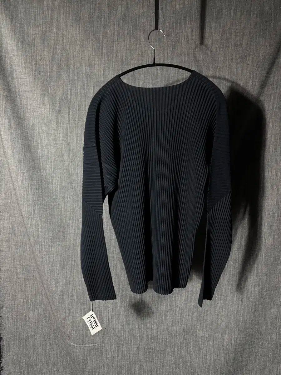 イッセイミヤケ オムプリッセ 長袖 Tシャツ