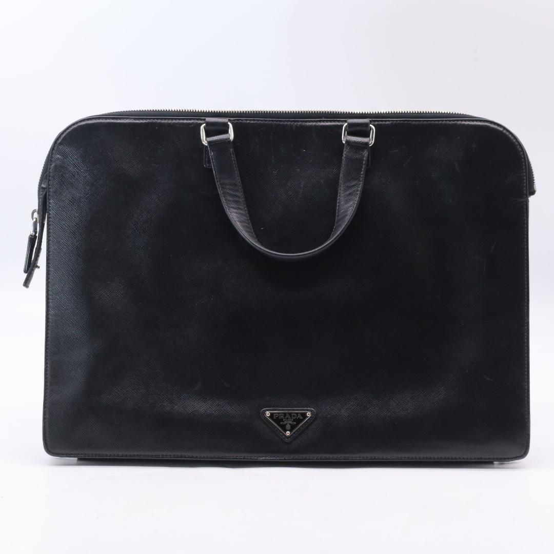PRADA プラダ ビジネスバッグ ブリーフケース トートバッグ サフィアーノ