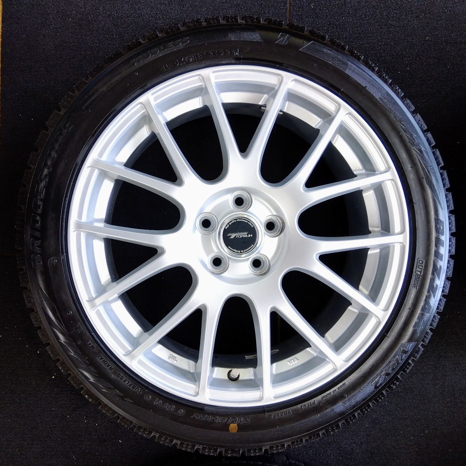 中古美品 タイヤホイールセット 4本セット ブリヂストン トップ