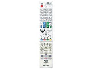SHARP/シャープ ブルーレイディスクレコーダー用 リモコン＜ホワイト系＞ [0046380271] (0046380271)