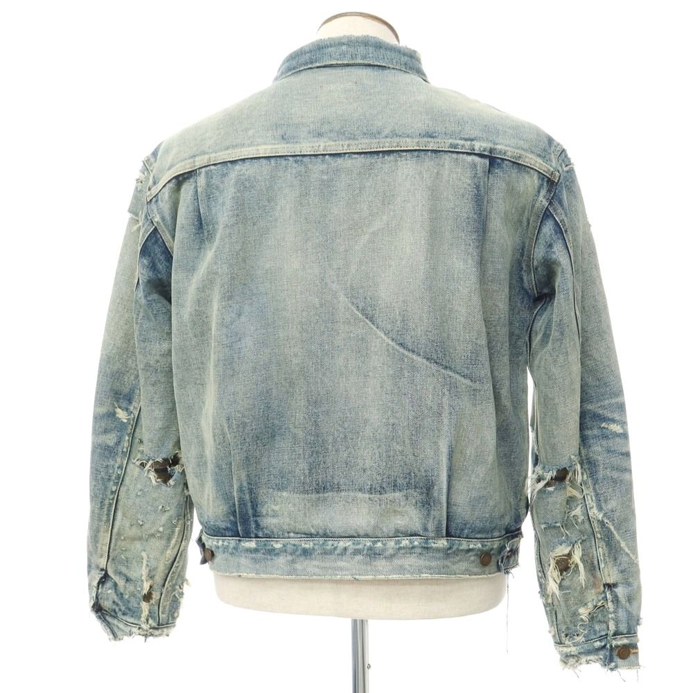 肩幅約51cm未使用品 21AW サンローランパリ 80's Denim Jacket XL