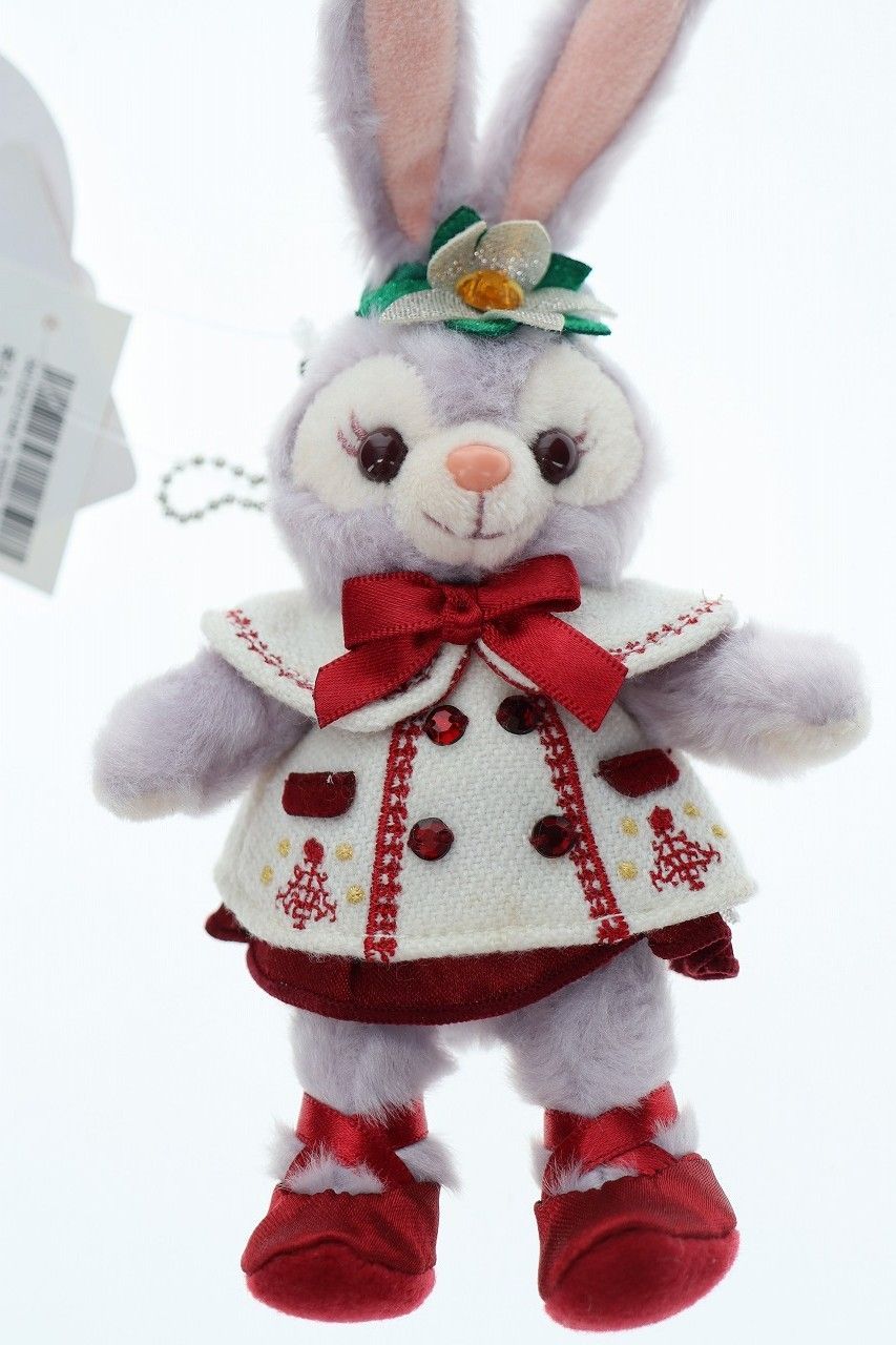 ♡ステラルー♡ぬいぐるみバッヂ♡イッツクリスマス♡2018年♡タグ、値札付き♡ ◇ステラルー ディズニー クリスマス 2018 ぬいぐるみバッジ