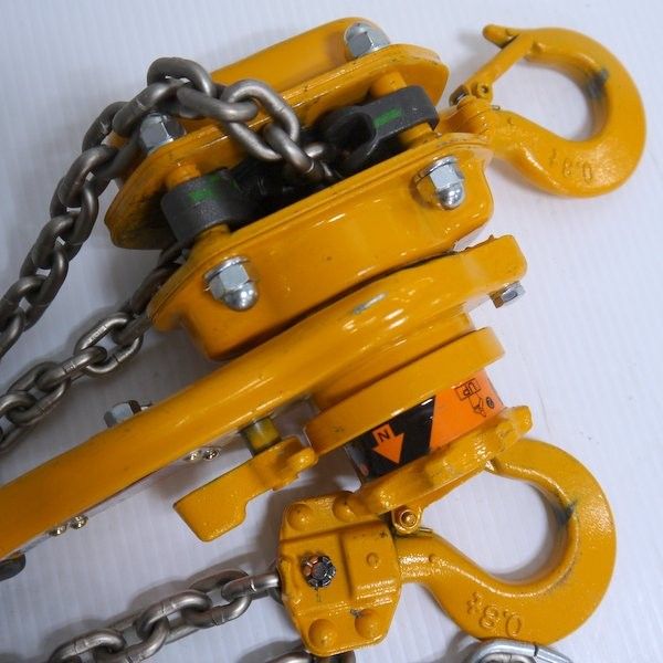 キトー レバーブロック LB008 ほぼ未使用 L5形 0.8t 揚程1.5m 5.6mm 荷  