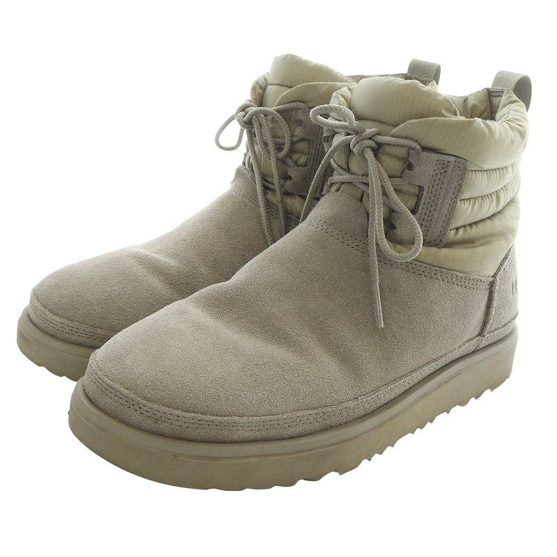 UGG 25cmブーツ 中古・古着通販】UGG (アグ) レインブーツ ナチュラル サイズ