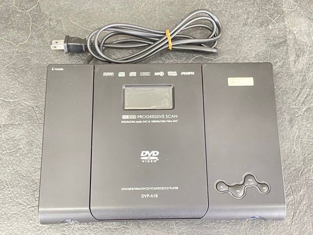 コンパクトDVDプレーヤー 【中古】動作保証 SCITEC サイテック DVP-A18 ブラック プログレッシブ対応 / 58862 - メルカリ