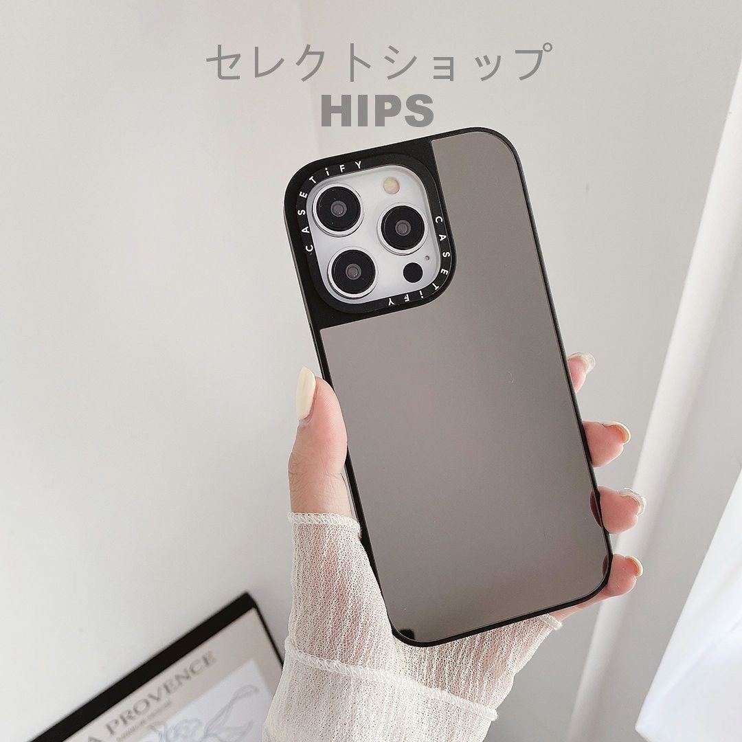 金属風仕上げ高級感 iPhoneケース CASETiFY 鏡面 MagSafe対応