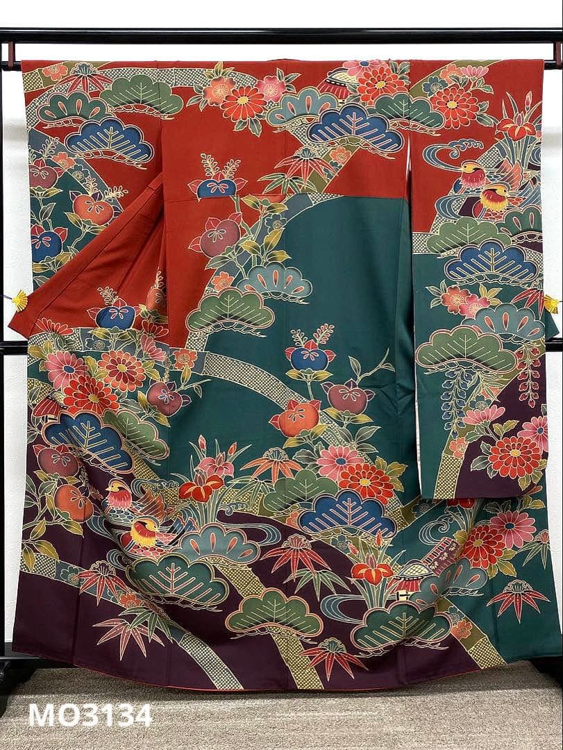 振袖 豪華 総絞り ふりぼかし 裏打ち済み 身丈164cm 振袖 豪華 総絞り ふりぼかし 裏打ち済み 身丈164cm