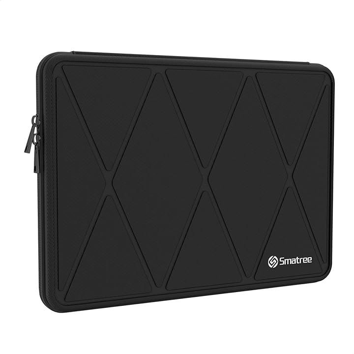 Smatree Apple MacBook Air 13.6インチ パソコン収納ケース Pro 13インチ 13.3インチ lifebook uhwu2 ハードケース 耐衝撃 防水( ブラック，  13インチ)