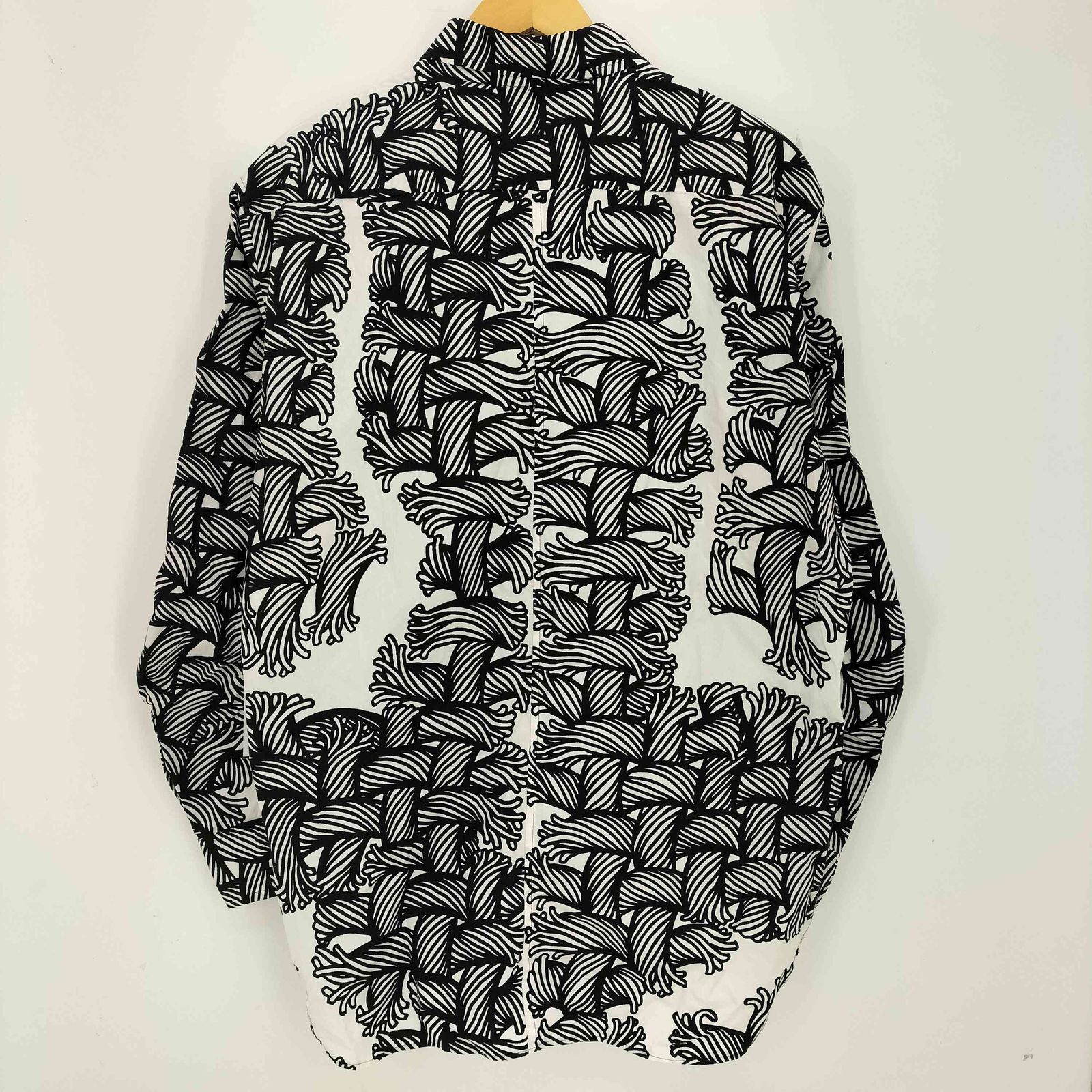 ネメス NEMETH Christopher Nemeth 縄柄 レギュラーカラー ドレス