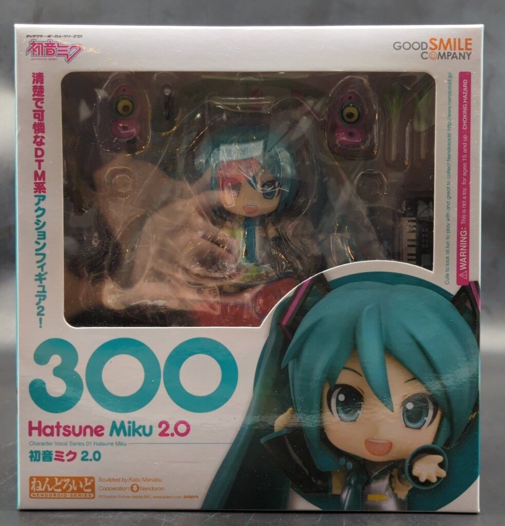 ねんどろいど　300　初音ミク2.0　開封のみ、未使用 ねんどろいど 初音ミク 2.0