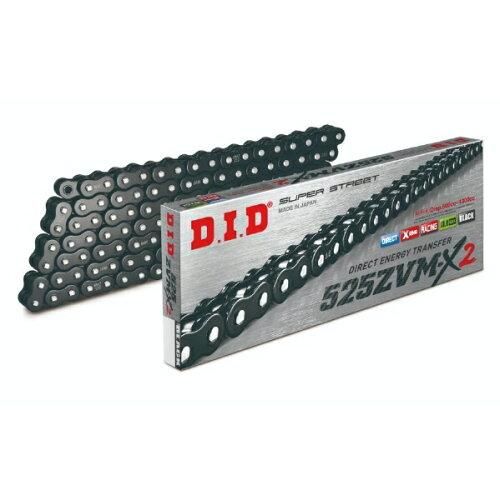 【新品・2営業日で発送】D.I.D(ダイドー) 【必ず購入前に仕様をご確認下さい】525ZVM-X2 122L BLACK／カシメ(ZB)