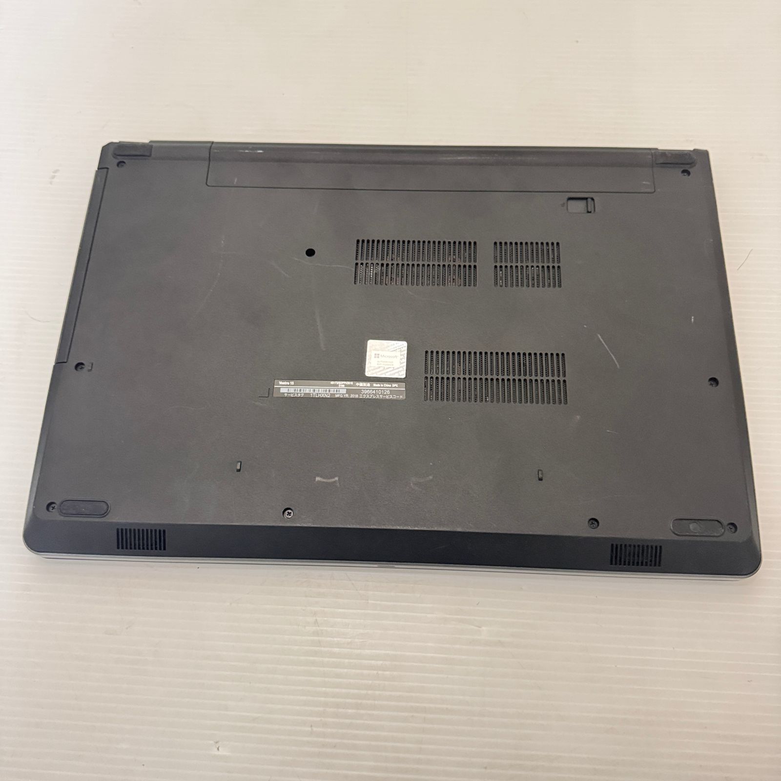 動作 済み 訳アリ品 DELL ノートPC Vostro15 3568 Core i3-7130U RAM8GB SSD128GB Windows11 Home VETTDRUCK_DE