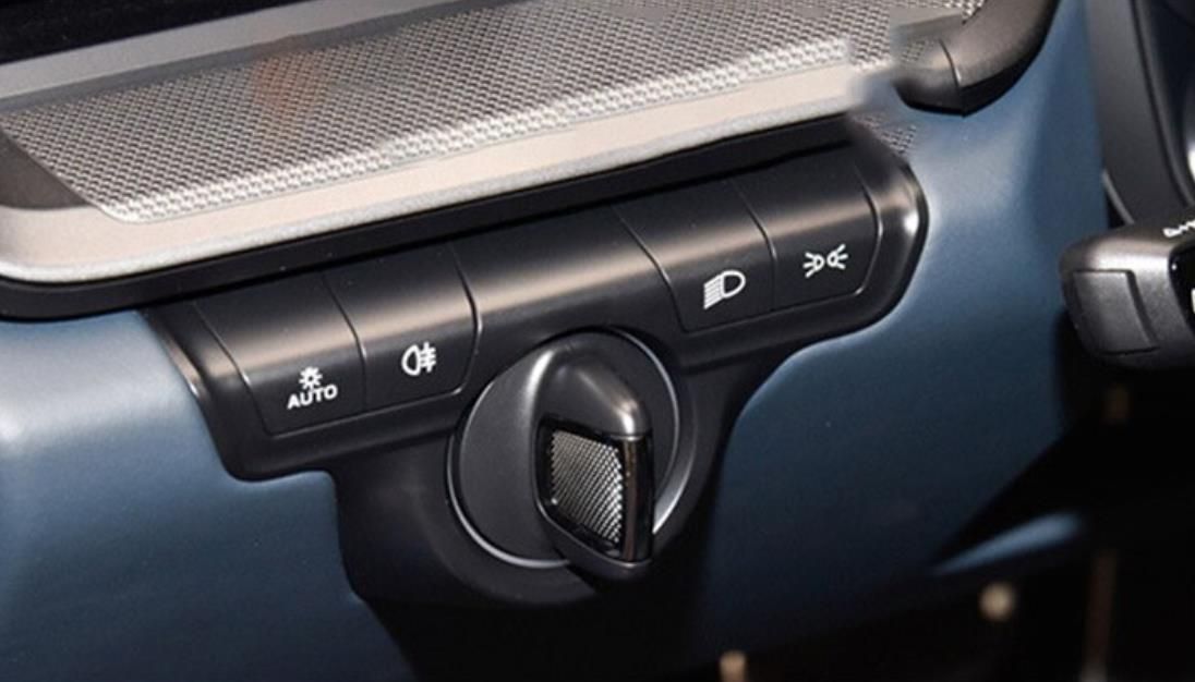 ドライカーボン製 ポルシェ 911 992 2019年式以降 ヘッドライトスイッチカバー 1枚