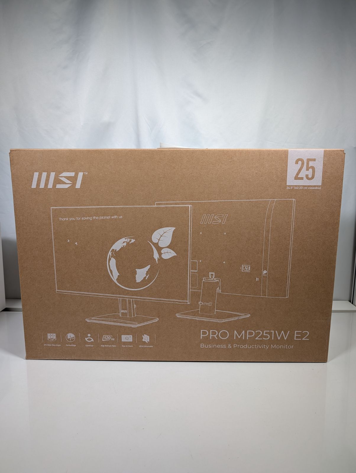 未開封 製 MSI PRO MP251W E2 24.5インチ フルHD 120Hzモニター