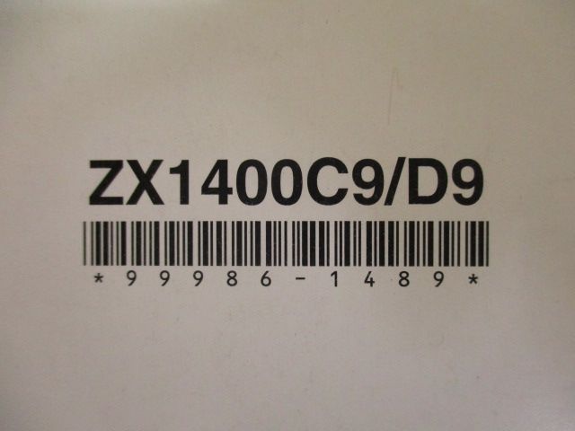 ZZ-R1400 取扱説明書 ZZR1400ABS NinjaZX-14 1版 カワサキ 正規 バイク 整備書 ZX1400C D ニンジャ 英語版  Tg 車検 整備情報 メンテナンス用品