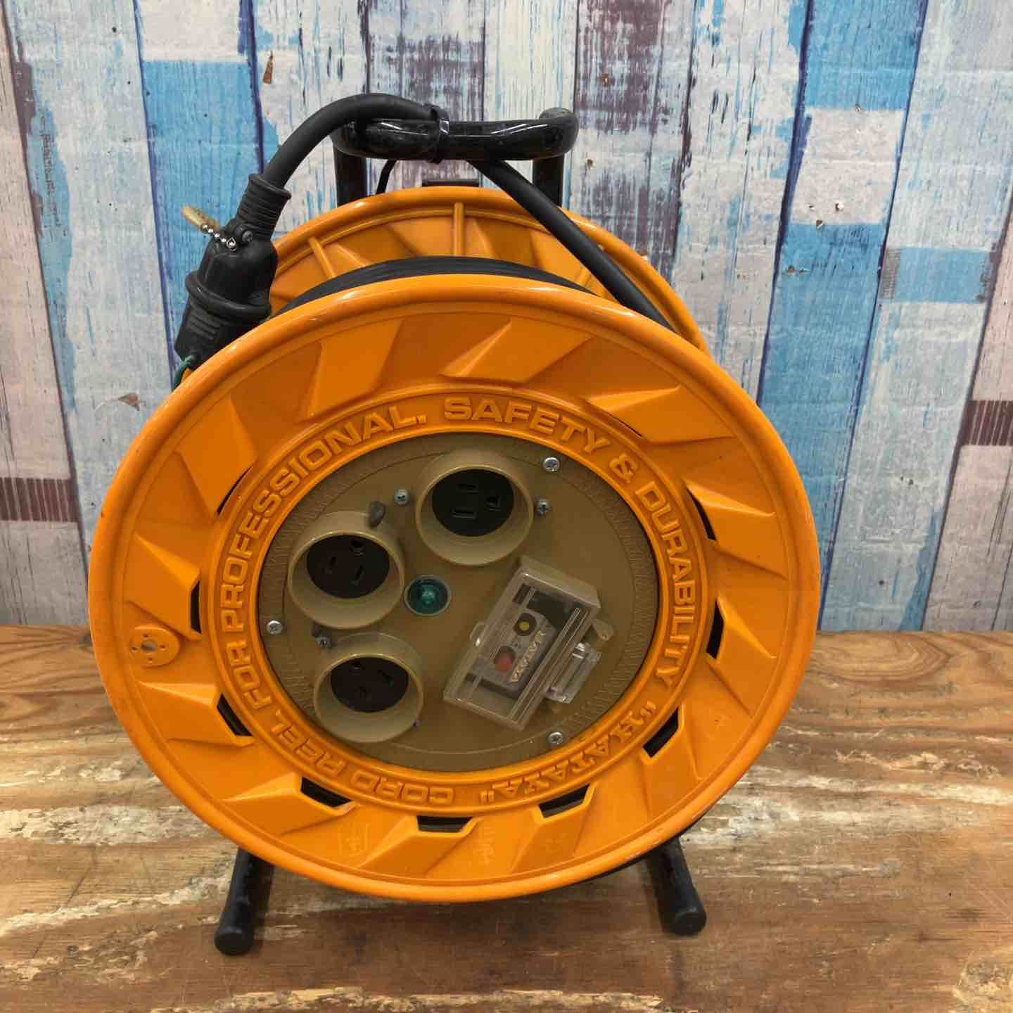 品 コードリール ハタヤ HATAYA 電工ドラム BR-301K 漏電遮断器付き 30ｍ 柏店