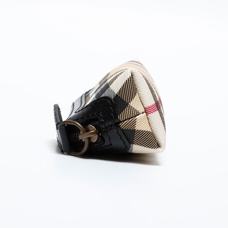 BURBERRY バーバリー ポーチ ノバチェック PVC - メルカリ