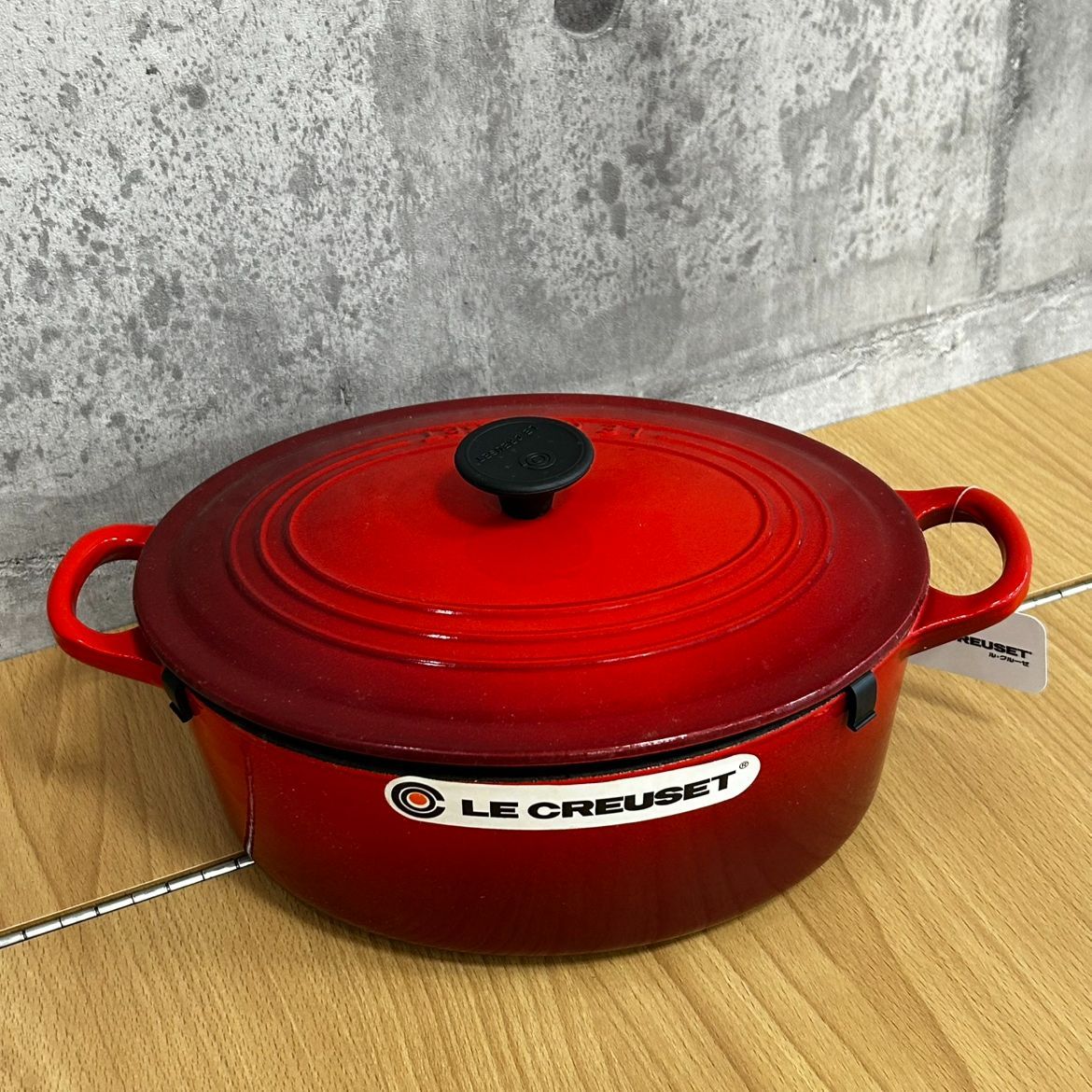 Le Creuset ルクルーゼ ココットオーバル 両手鍋 25cm 253084174 MGA1422