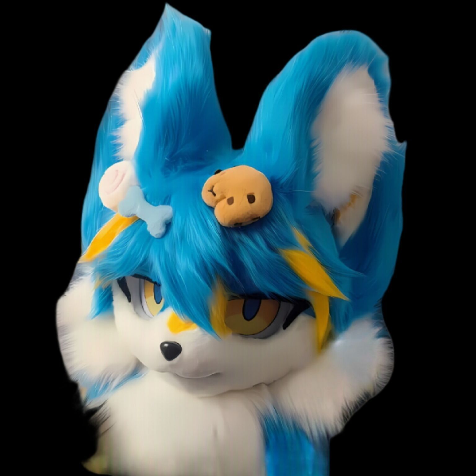 着ぐるみヘッド(ネコ) 着ぐるみヘッド 猫 オレンジ 全頭ヘッド ケモノ マスク ファースーツ