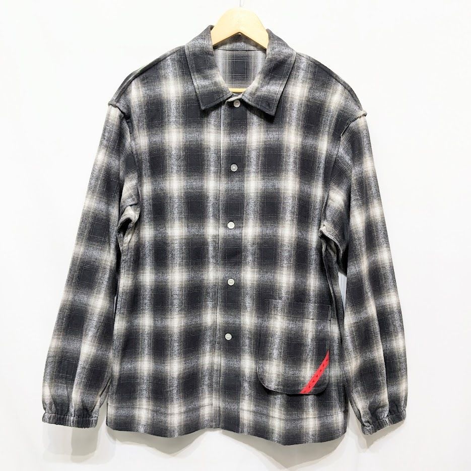 PHINGERIN フィンガリン NIGHT SHIRT NEL OMBRE 長袖 ナイト パジャマ 