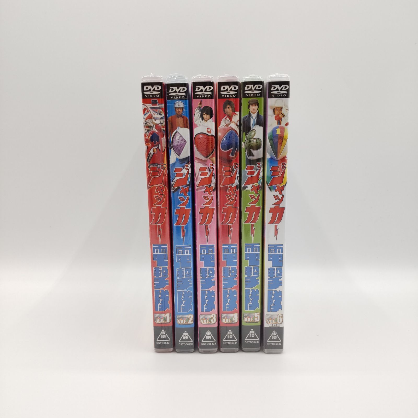 ジャッカー電撃隊 VOL.1~VOL.6 全6巻セット DVD - アニメBlu-ray秋葉原