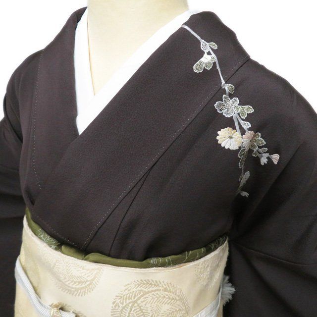 Y3722◇美品未着用 正絹 蘇州刺繡 手縫い トール・ワイド 訪問着