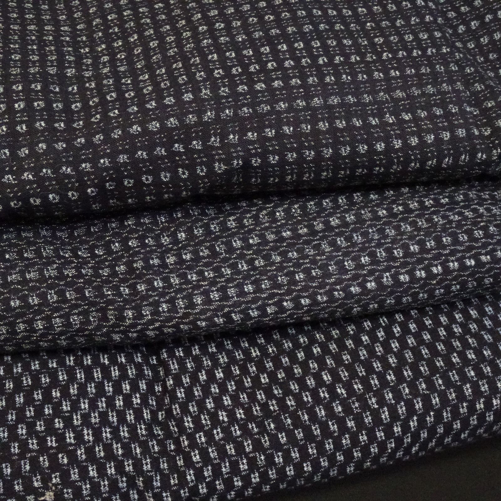 アンティーク 木綿 本場久留米絣 書生絣 着物5枚セット 232189